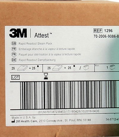 3M 1296 Attest Rapid Readout Test Pack -Better Life Mart 