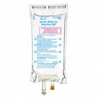 B Braun L8502  Sterile Water for Injection 250 mL bag